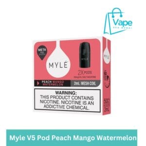 Buy Myle V5 Pod Peach Mango Watermelon in Dubai